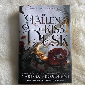 The Fallen & The Kiss of Dusk by Carissa Broadbent - Hardcover